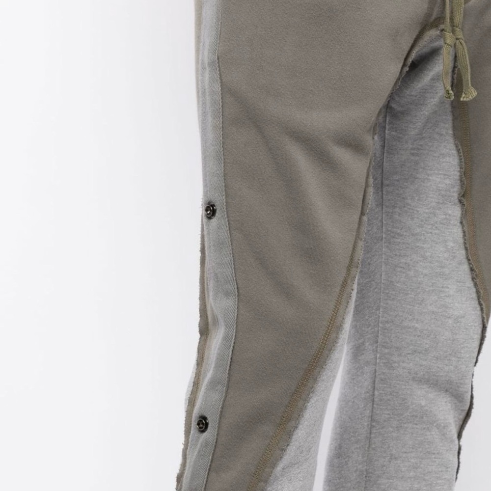 Greg Lauren Patchwork Drawstring Trousers - Worn … - image 7